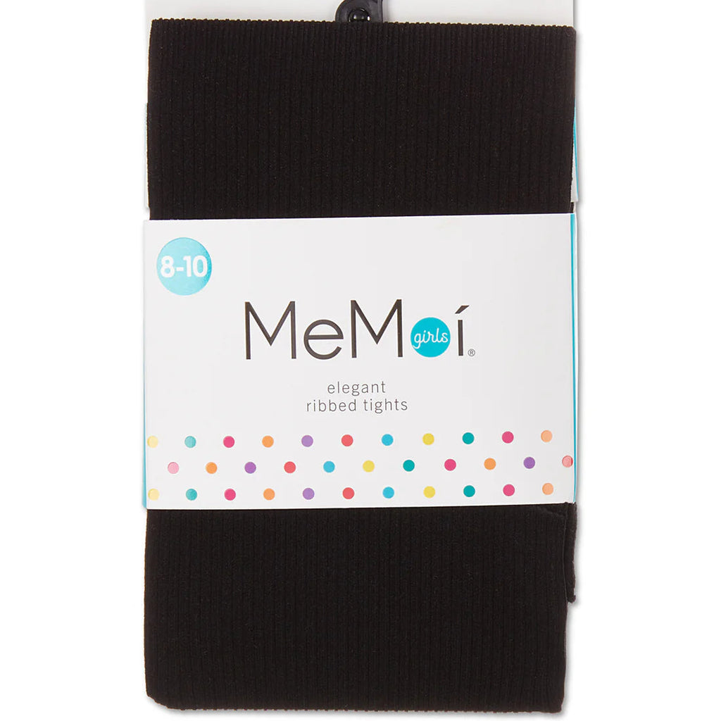 Memoi Elegant Ribbed Girls Tights MK-215