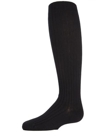 Memoi Girls Cotton Sweater Tights Ribbed- MK- 302- Teen Sizes Only