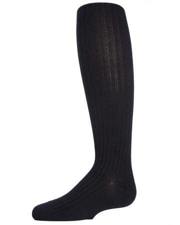 Memoi Girls Cotton Sweater Tights Ribbed- MK- 302- Teen Sizes Only