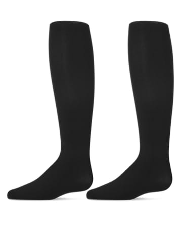 Memoi Girls 70 Denier Totally Opaque Tights 2 Pair Pack- MKB 117