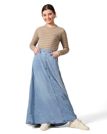 Memoi Teen Girls Striped Long Sleeve T- Shirt - MKC 104