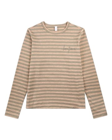 Memoi Teen Girls Striped Long Sleeve T- Shirt - MKC 104