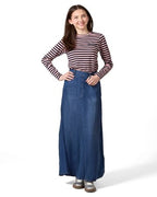Memoi Teen Girls Striped Long Sleeve T- Shirt - MKC 104