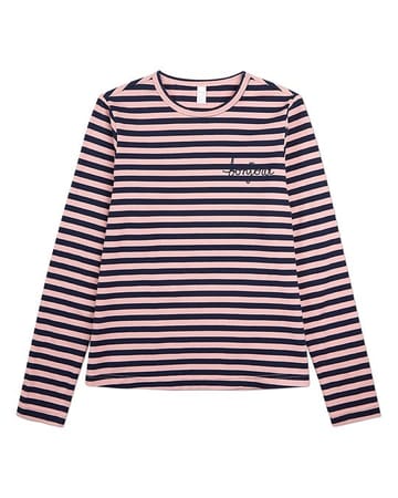 Memoi Teen Girls Striped Long Sleeve T- Shirt - MKC 104