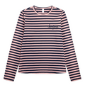 Memoi Teen Girls Striped Long Sleeve T- Shirt - MKC 104