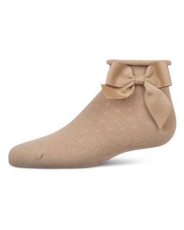 Memoi Drop Stich Scalloped Anklet
