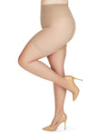 Memoi Energizing Light Support Control Top Pantyhose- 30 Denier- MM-240