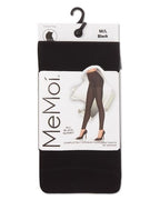Memoi Completely Opaque Control Top Footless Tights MO-343