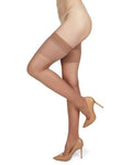 Memoi Crystal Sheer Thigh High 15 Denier- MS-744