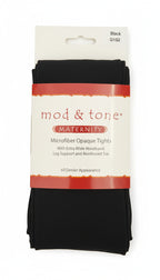 Mod & Tone Opaque Maternity Tights