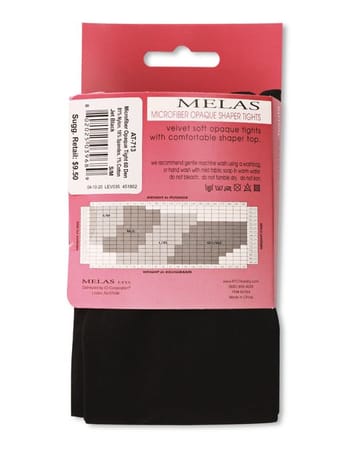 Melas Microfiber Opaque Shaper Tights - AT 713