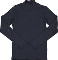 Harti Ribbed Mockneck Long Sleeve Shell - Girls/ Teens