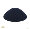 Navy Fine Cotton Kippa for Boys and Men- 031