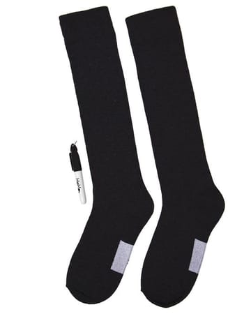 Memoi Girls 3 Pair Pack Pen Flat Knee Socks  - Promo 710