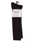 Memoi Girls 3 Pair Pack Ribbed Knee School Socks- Promo 712