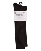 Memoi Girls 3 Pair Pack Ribbed Knee School Socks- Promo 712
