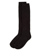 Memoi Girls 3 Pair Pack Ribbed Knee School Socks- Promo 712