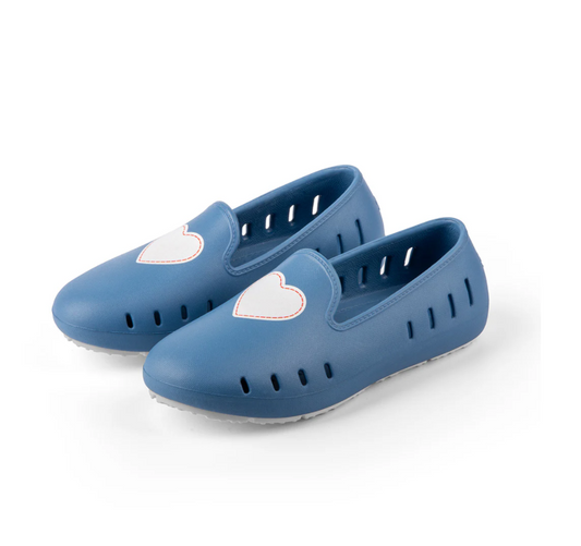 Slingers Cruise Loafer Girls- Captain Blue Heart