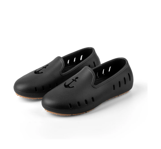 Slingers Cruise Loafer Boys- Black Anchor