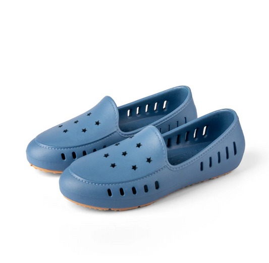 Slingers Cruise Loafer Teens- Captain Blue Stars