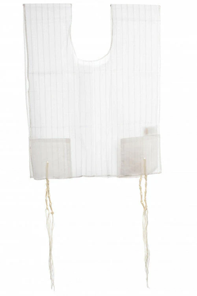 Malchut Judaica Teens/ Men Cotton Tzitzis Size 18