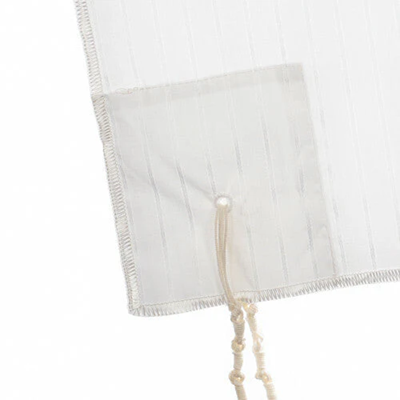 Malchut Judaica Teens/ Men Cotton Tzitzis Size 18