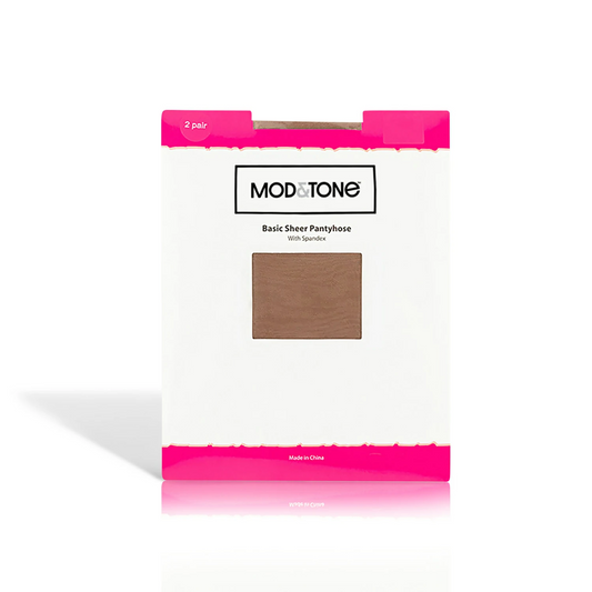 Mod & Tone Pantyhose 2 Pair Pack- Teen Sizes