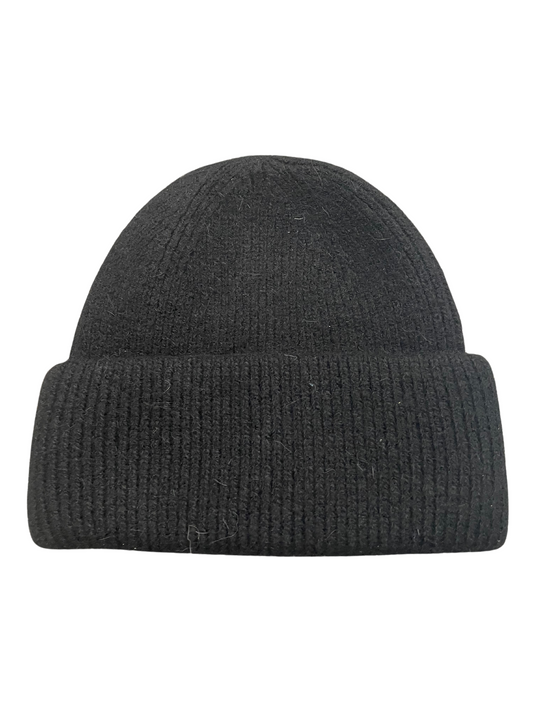 Thick Band Knit Cashmere Beanie