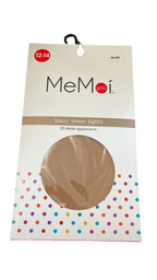 Memoi Girls Basic Sheer Tights- 30 Denier - MK 303