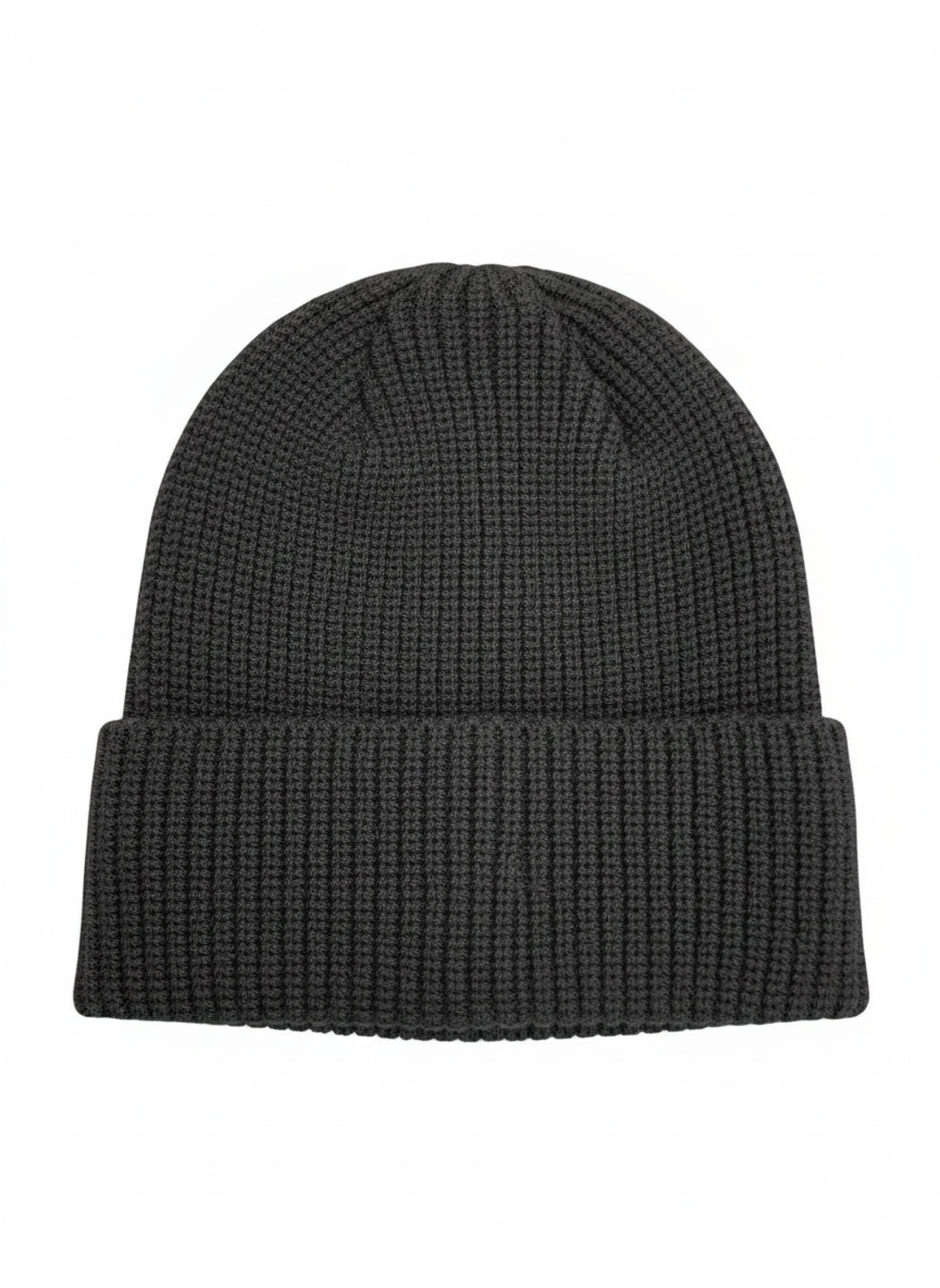 Thick Ribbed Winter Beanie
