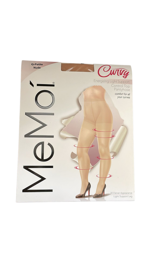Curvy by Memoi Energizing Light Support Pantyhose