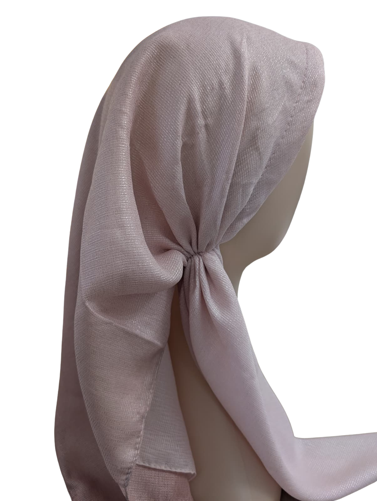 TH Ombre Shimmer Tichel - Muted Rose