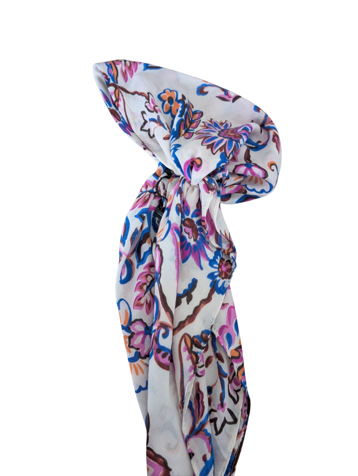 TH Floral Paisley Pre-Tied Tichel