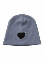 Heart Ladies Waffle Beanie- with Lining