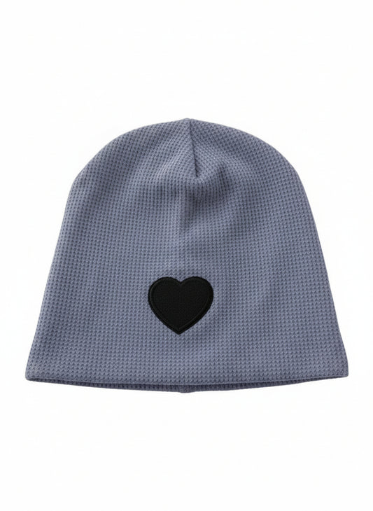 The Patch Waffle Beanie- with Lining