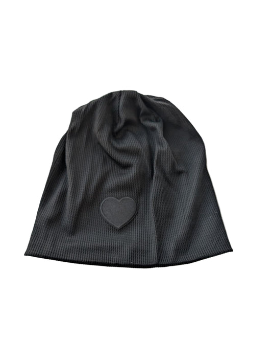 The Patch Waffle Beanie- with Lining