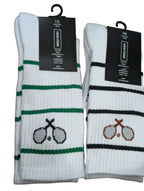 Mod & Tone Tennis Midi/ Half Knee Socks