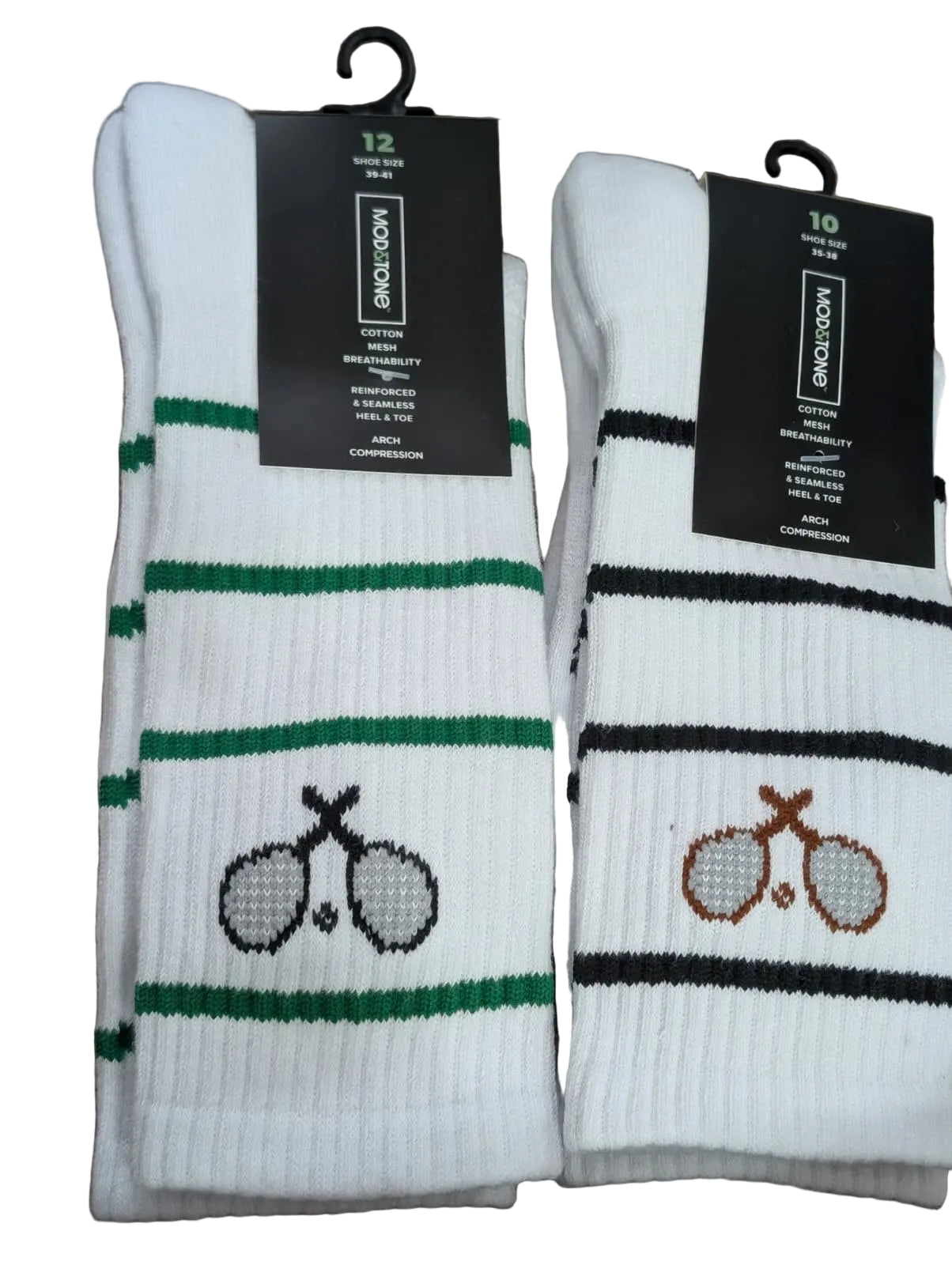 Mod & Tone Tennis Midi/ Half Knee Socks