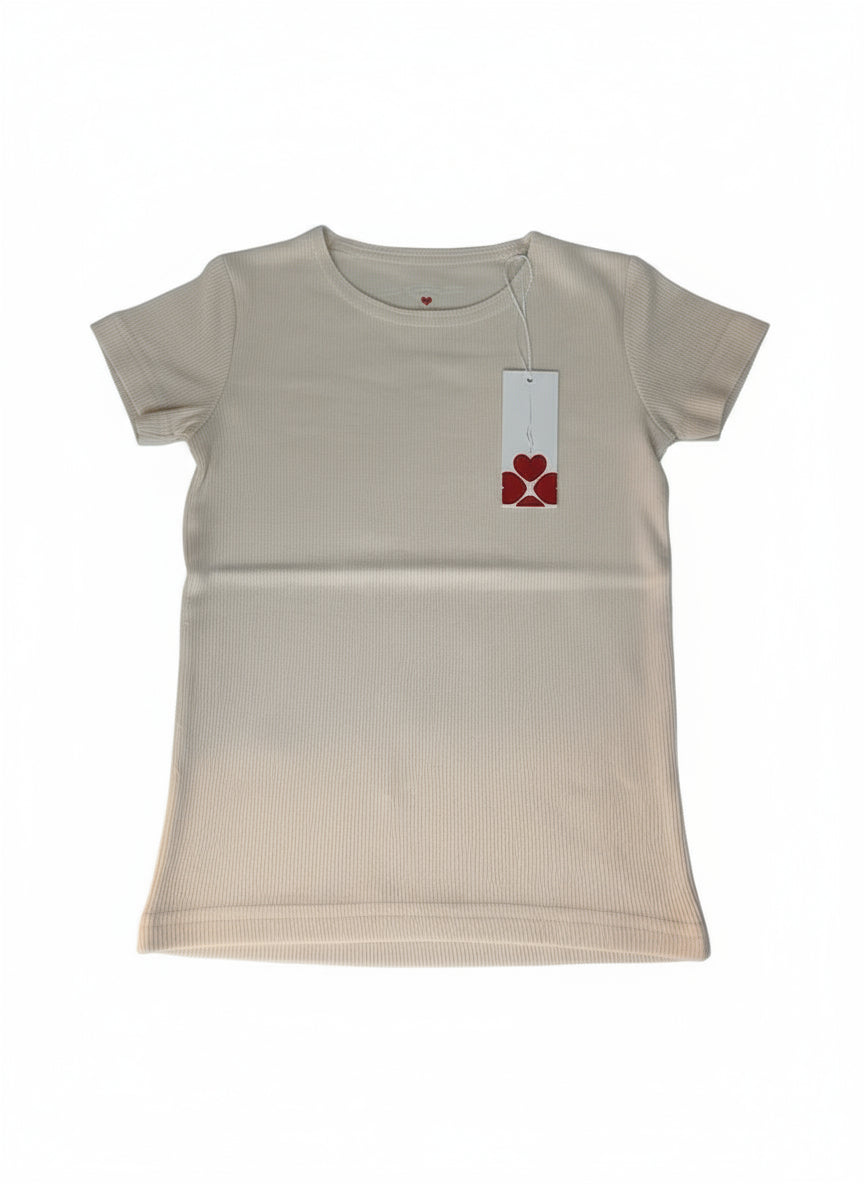 Harti Ribbed Short Sleeve Shell