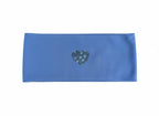 The Patch Ribbed Stretch Head Band - Blue Flower