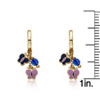Butterflies Cluster Earring