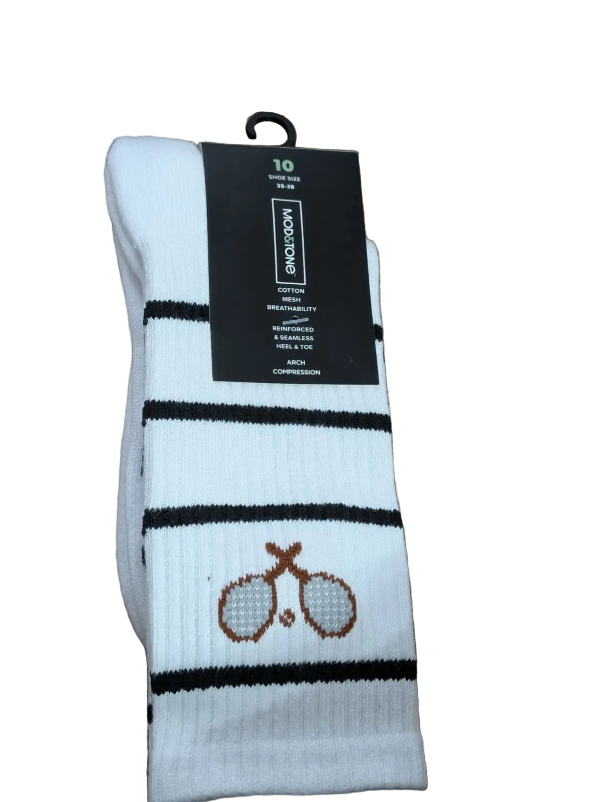 Mod & Tone Tennis Midi/ Half Knee Socks