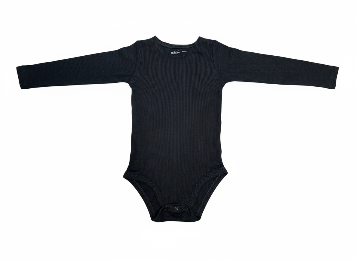 Harti Baby Ribbed Long Sleeve Onesie