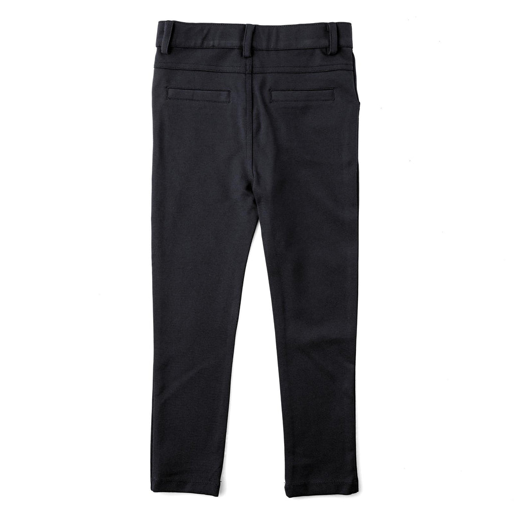 Mod & Tone Stretch Ponte Boys Pull On Slim Fit Shabbos Pants
