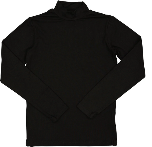 Harti Modal Mockneck Size 7 Black