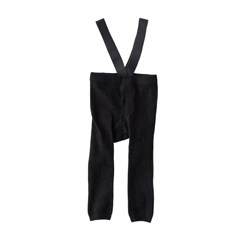 Baby Cotton Ribbed Stretched Overalls