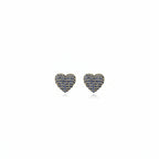 Heart Stud Earrings