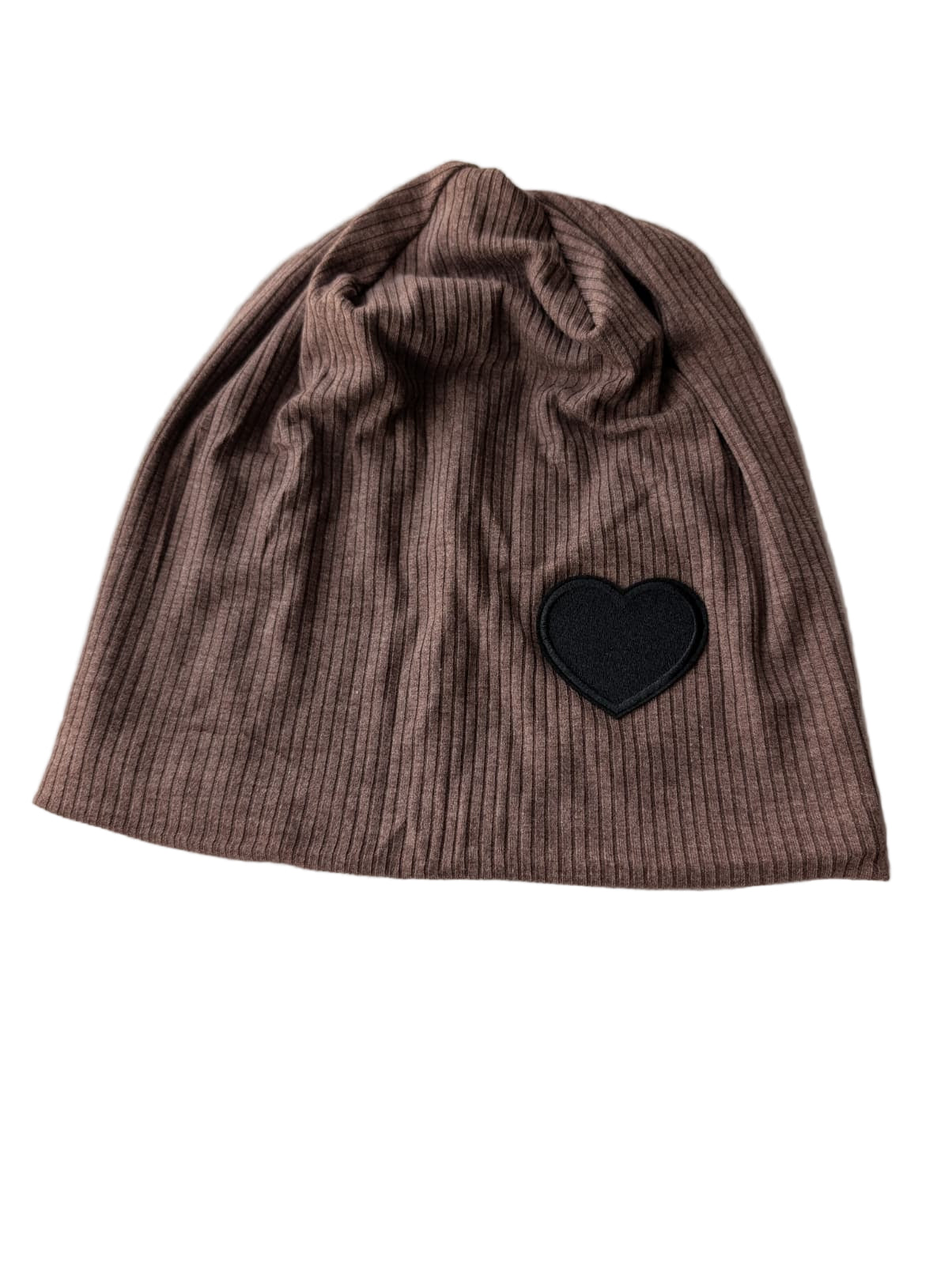 The Patch Ribbed Beanie - With Lining
