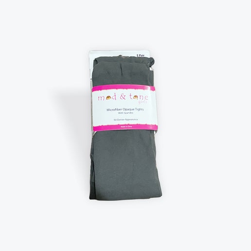 Mod & Tone Microfiber Girls Shabbos Tights 2 Pack