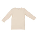 Harti 3/4 sleeve Ribbed Shell Cream